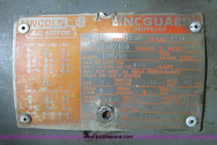 image for item BE9999 Instron hydraulic power supply