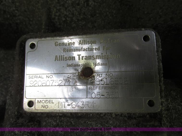 image for item F7489 1992 Thomas Built Saf-T-Liner MVP school bus