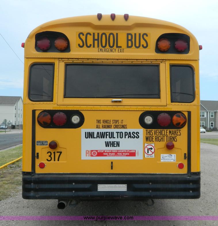 image for item H2426 1995 Blue Bird TC2000 bus