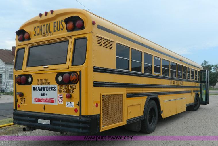 image for item H2426 1995 Blue Bird TC2000 bus