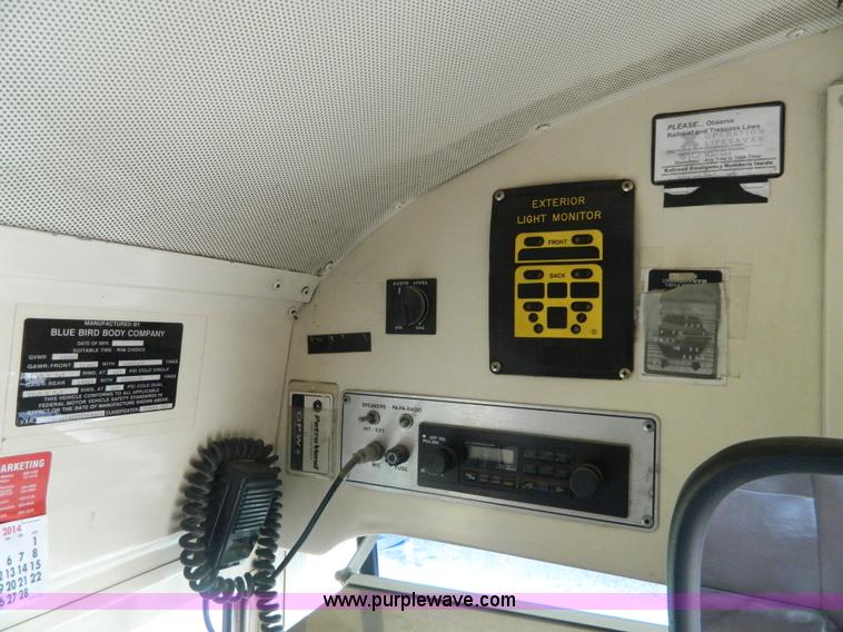 image for item H2426 1995 Blue Bird TC2000 bus