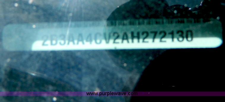 image for item H2442 2010 Dodge Charger