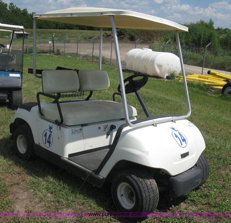 image for item H5282 1997 Yamaha G16A golf cart