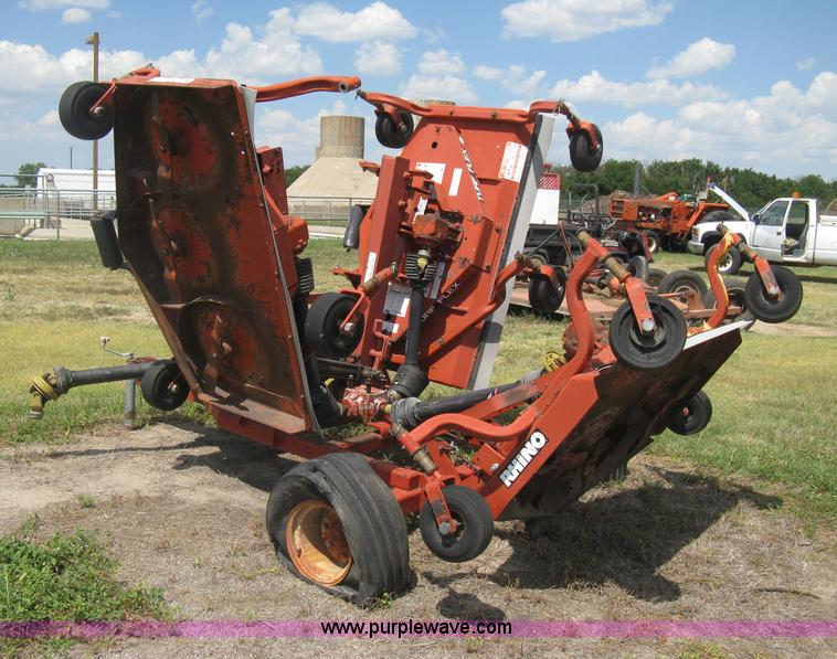 image for item H5290 Rhino TX135 Turf Flex batwing mower