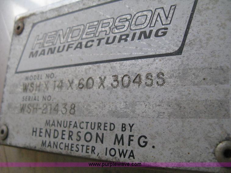 image for item H5304 Henderson slide-in salt/sand spreader