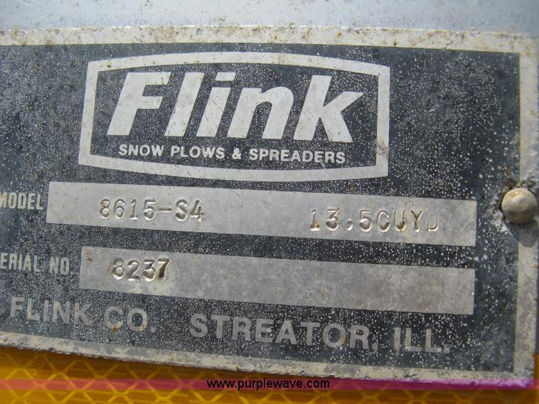 image for item H5305 Flink slide-in salt/sand spreader