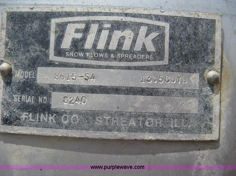 image for item H5306 Flink slide-in salt/sand spreader