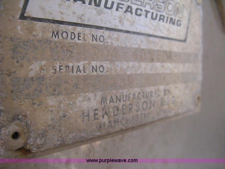 image for item H5307 Henderson slide-in salt/sand spreader