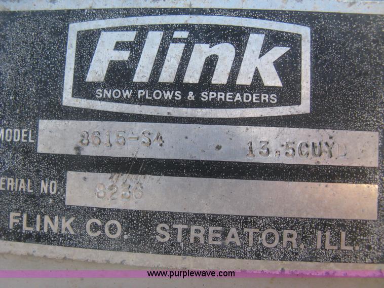 image for item H5308 Flink slide-in salt/sand spreader