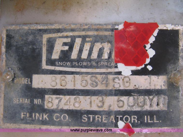 image for item H5309 Flink slide-in salt/sand spreader