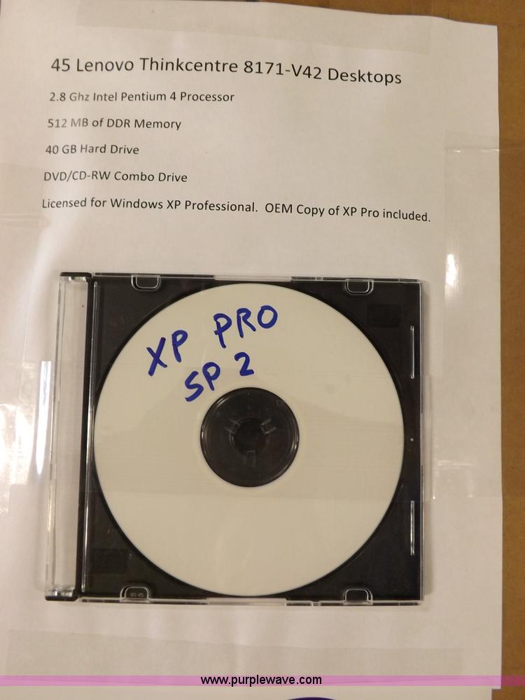 image for item H9218 (45) Lenovo ThinkCentre 8171-V42 desktop computers
