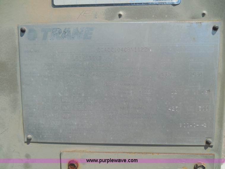 image for item I3413 Trane 10 ton AC unit