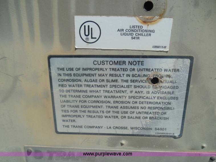 image for item I3413 Trane 10 ton AC unit