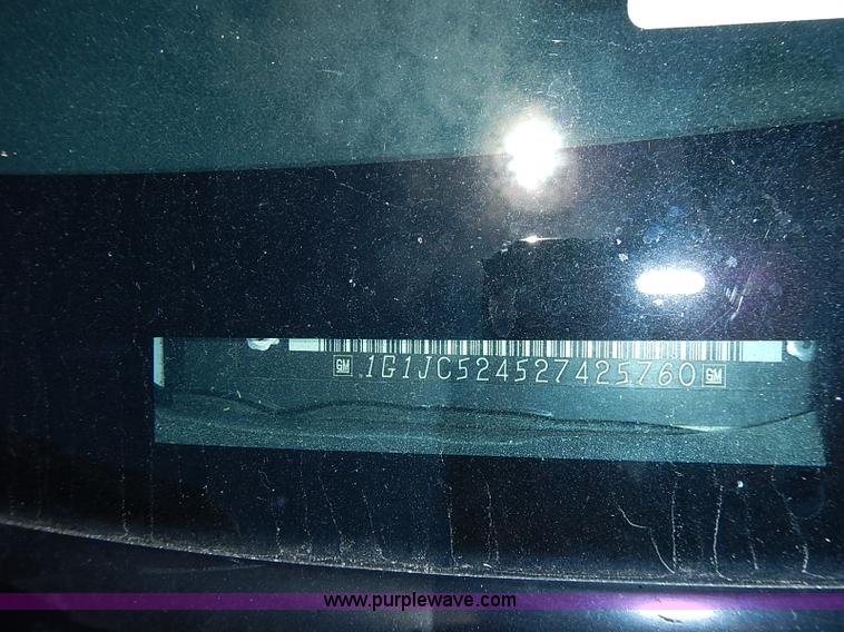 image for item I3538 2002 Chevrolet Cavalier