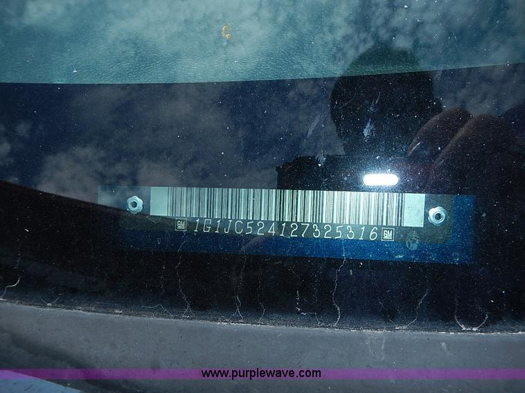 image for item I3541 2002 Chevrolet Cavalier