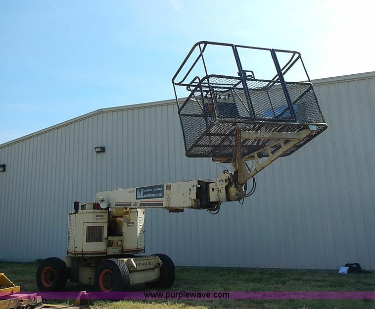 image for item I3547 1985 JLG 60HTR boom lift