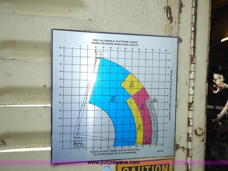 image for item I3547 1985 JLG 60HTR boom lift