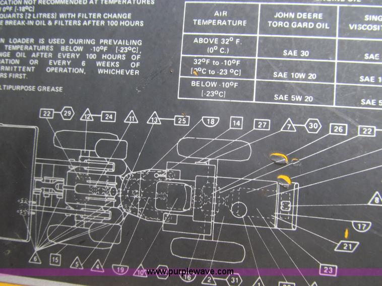 image for item I8974 1978 John Deere 444 wheel loader