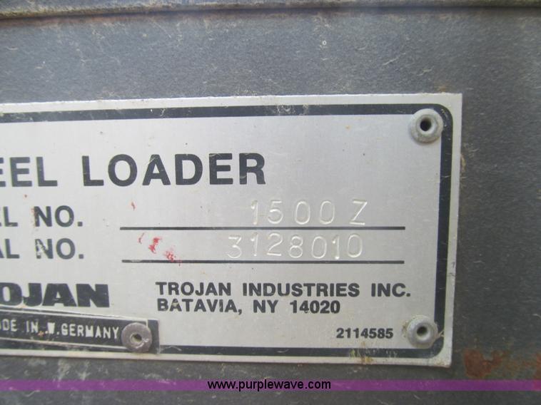image for item I8976 Trojan 1500Z wheel loader