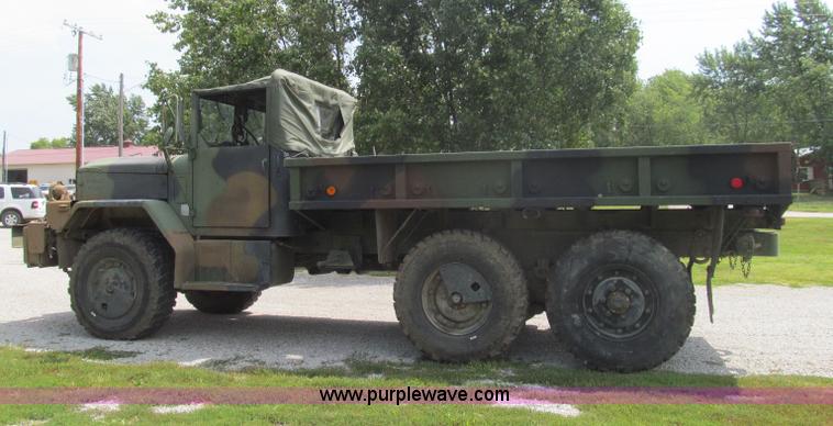 image for item I8988 1986 Am General 2.5 ton truck