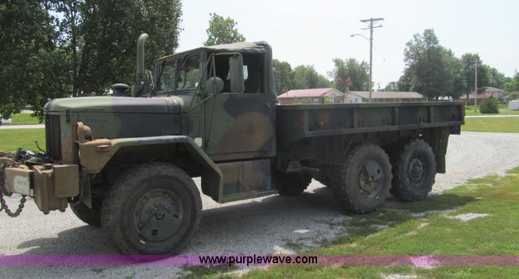 image for item I8988 1986 Am General 2.5 ton truck