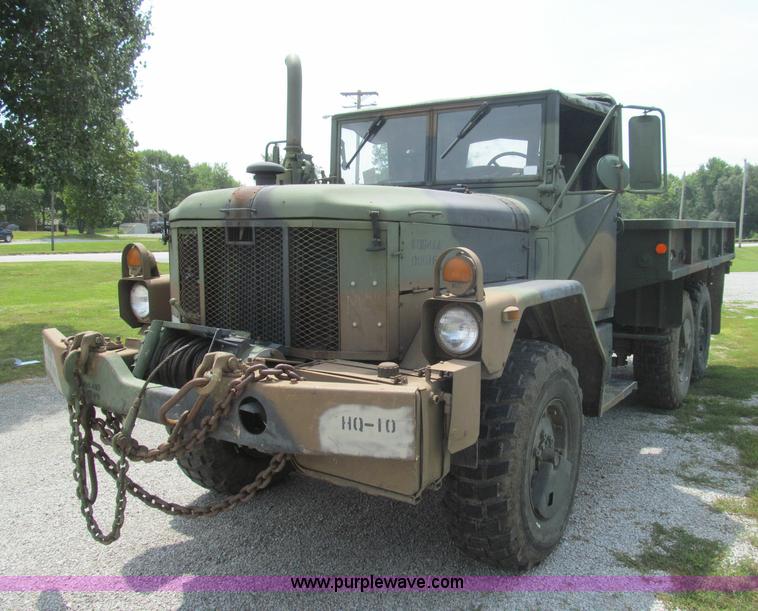 image for item I8988 1986 Am General 2.5 ton truck