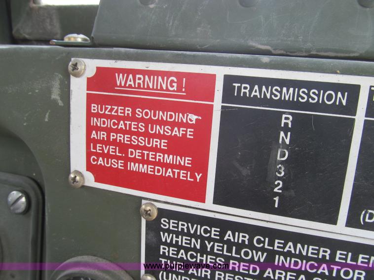 image for item I8988 1986 Am General 2.5 ton truck