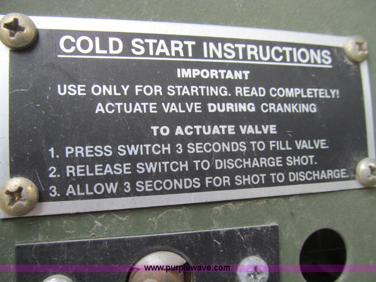 image for item I8988 1986 Am General 2.5 ton truck