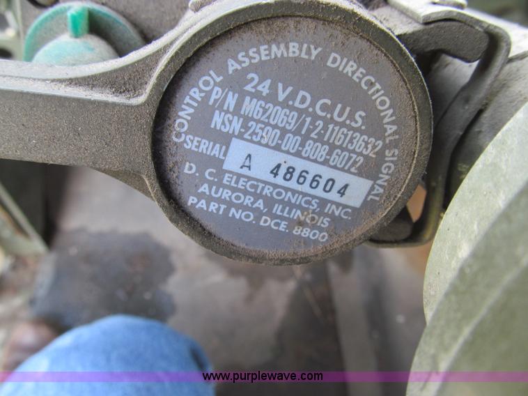 image for item I8988 1986 Am General 2.5 ton truck