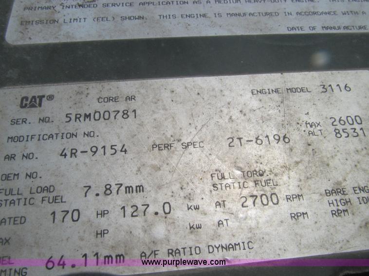 image for item I8988 1986 Am General 2.5 ton truck