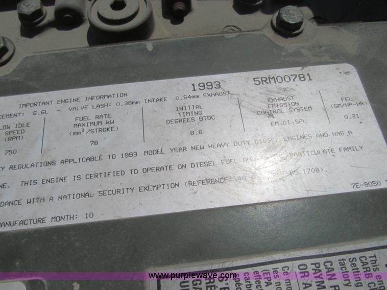 image for item I8988 1986 Am General 2.5 ton truck