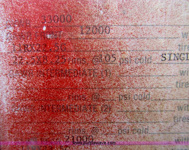 image for item I8996 1987 Ford LN8000 dump truck