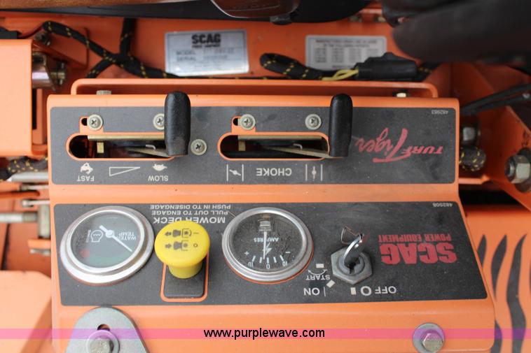 image for item J1032 2008 Scag Turf Tiger ZTR lawn mower