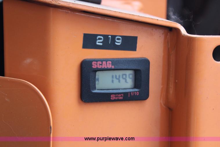 image for item J1032 2008 Scag Turf Tiger ZTR lawn mower