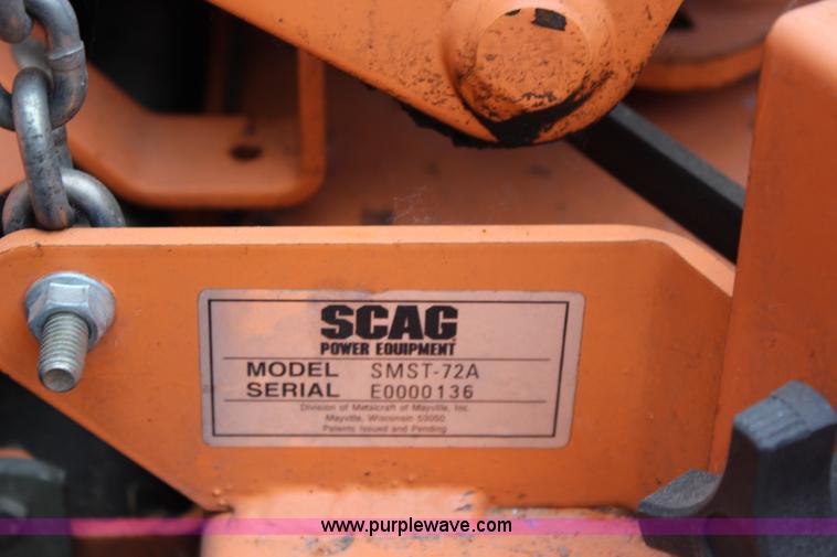 image for item J1032 2008 Scag Turf Tiger ZTR lawn mower