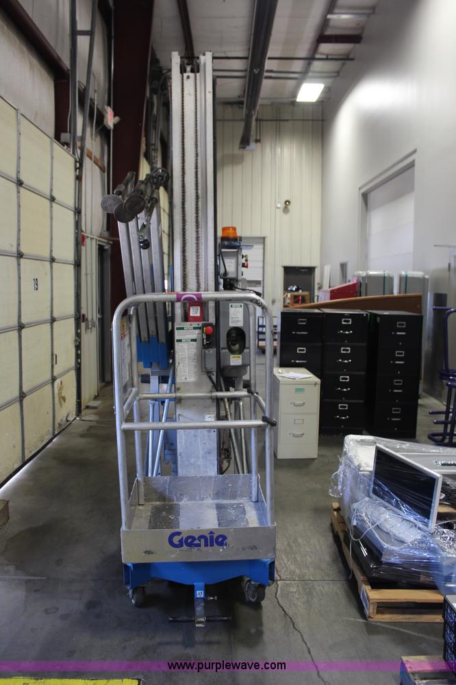image for item J1045 2008 Genie AWP40S man lift