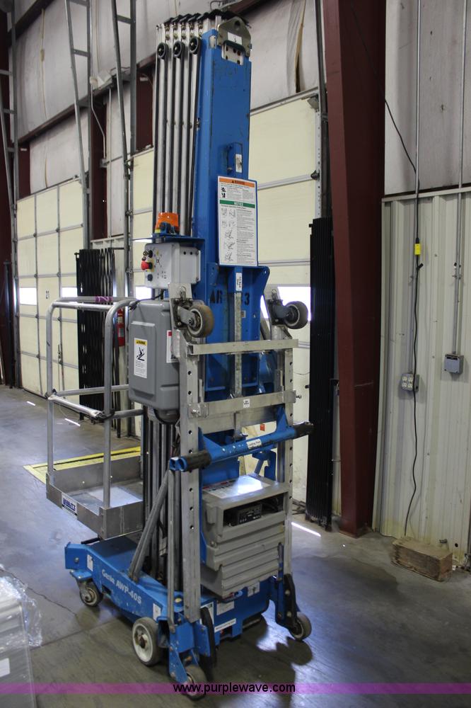 image for item J1045 2008 Genie AWP40S man lift