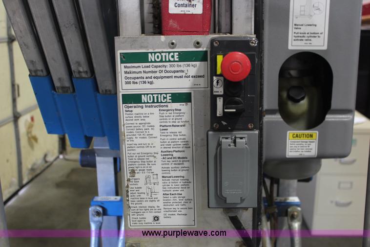 image for item J1045 2008 Genie AWP40S man lift