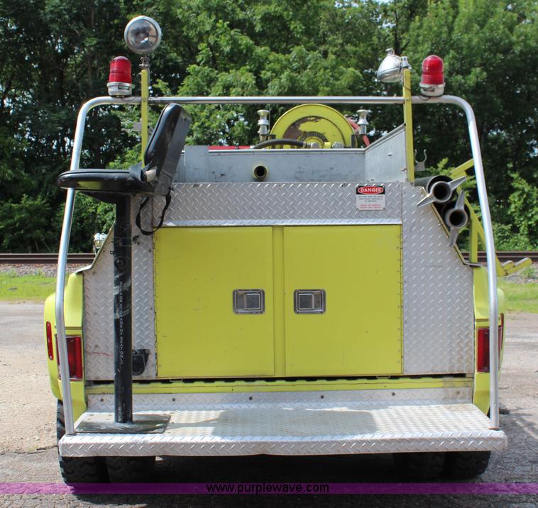 image for item J1145 1977 Chevrolet Custom Deluxe 30 fire truck