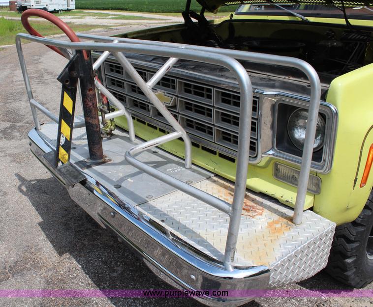 image for item J1145 1977 Chevrolet Custom Deluxe 30 fire truck