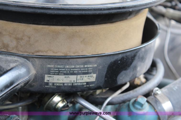 image for item J1145 1977 Chevrolet Custom Deluxe 30 fire truck