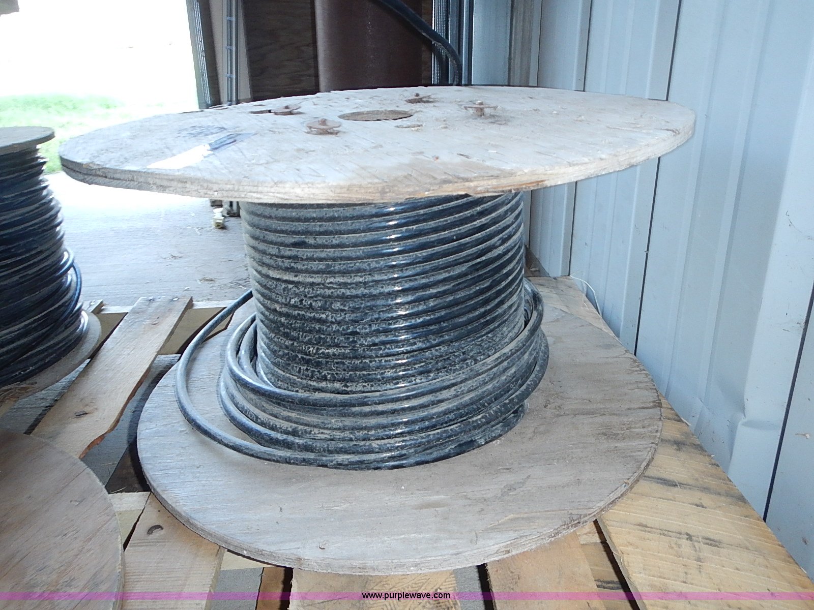 (3) partial reels of assorted stranded copper wire in Hutchinson, KS ...