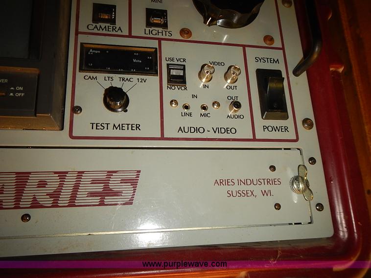 image for item BA9609 Aries sewer camera with reel and cable