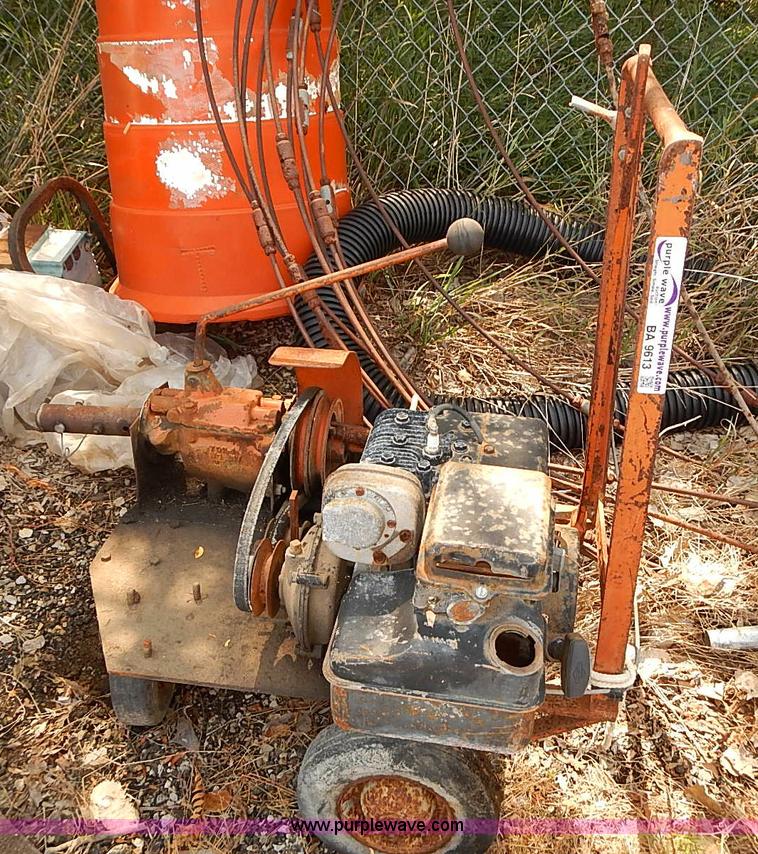 image for item BA9613 WH Stewart sewer rodder machine