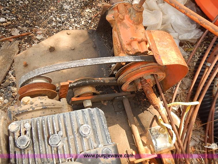image for item BA9613 WH Stewart sewer rodder machine