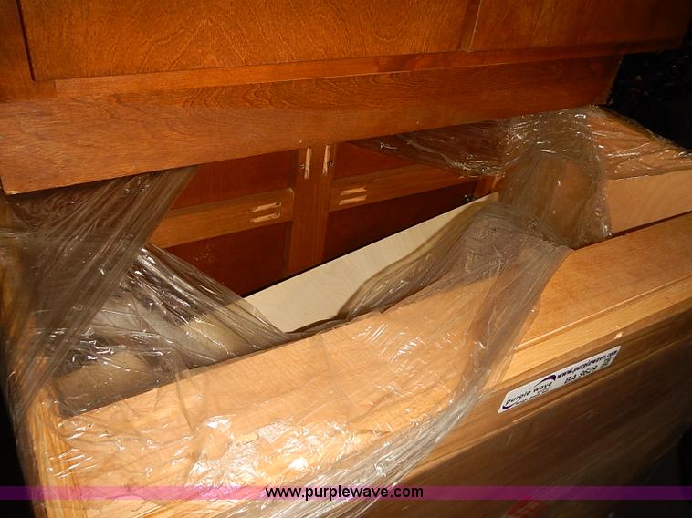 image for item BA9629 (3) wood cabinets