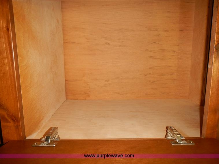 image for item BA9629 (3) wood cabinets