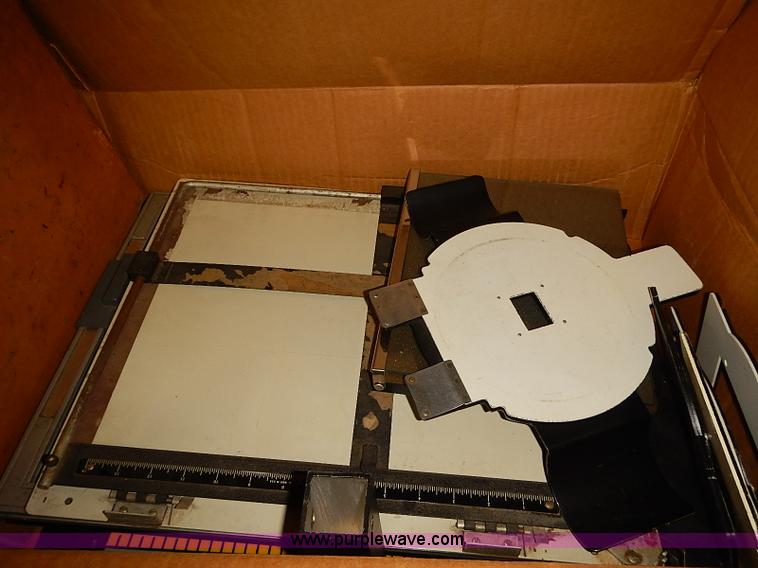 image for item BA9648 Assorted developing equipment