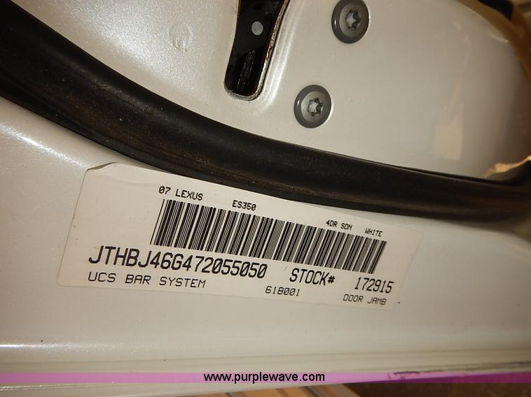 image for item I3501 2007 Lexus ES 350