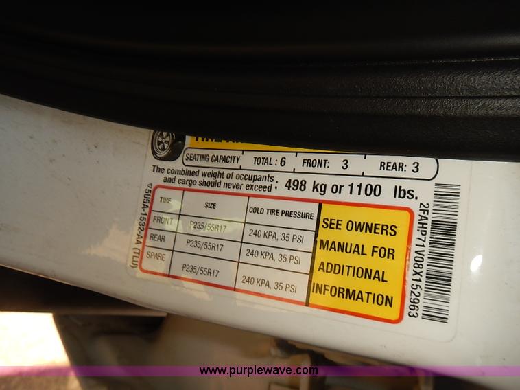 image for item I3509 2008 Ford Crown Victoria